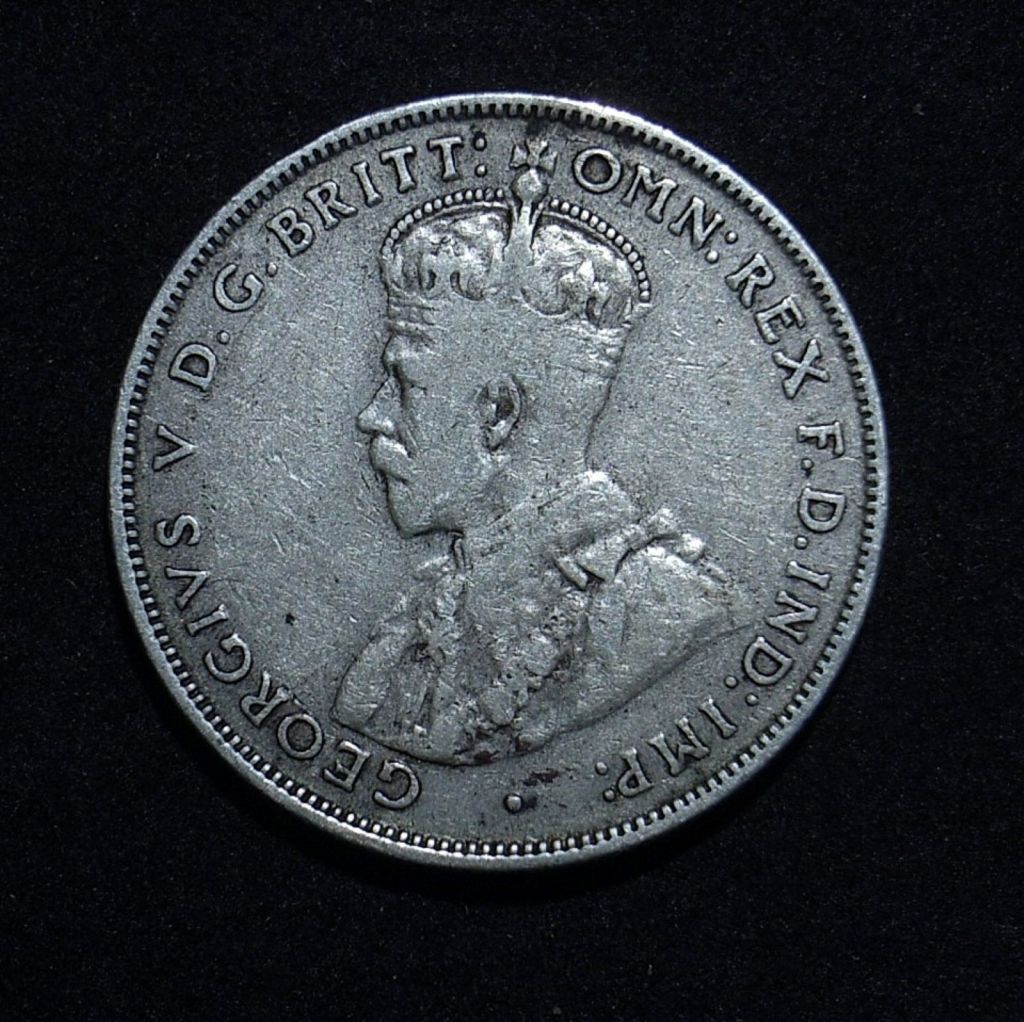 1931 Florin obverse in F