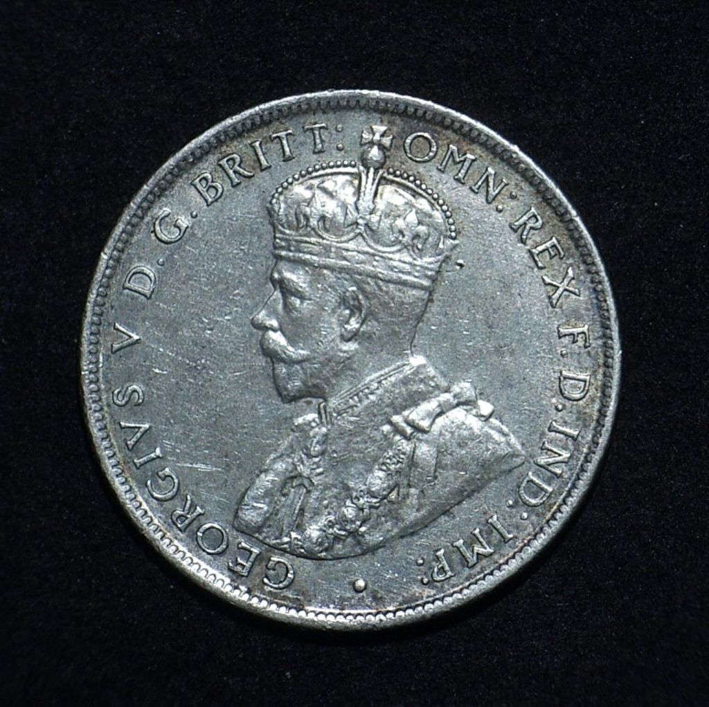 1917M Florin obverse in EF
