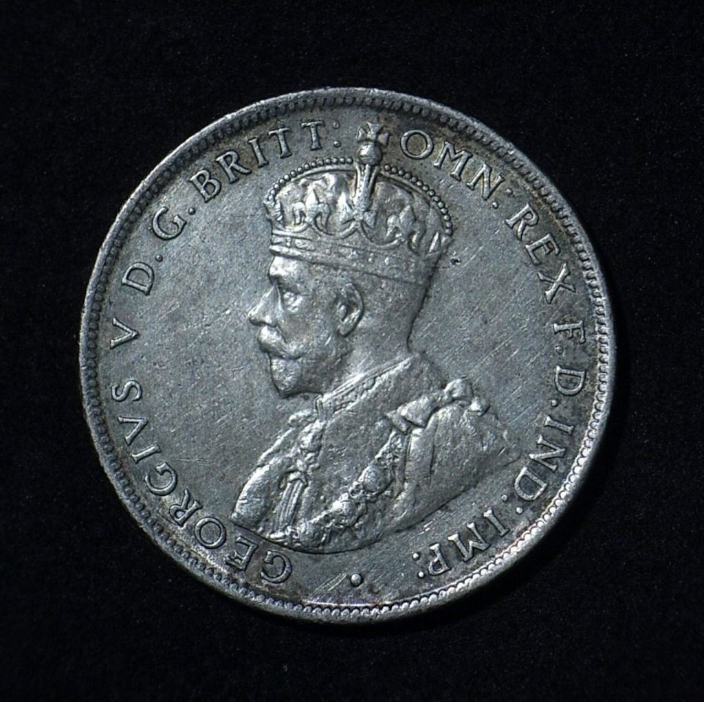 1917M Florin obverse in EF