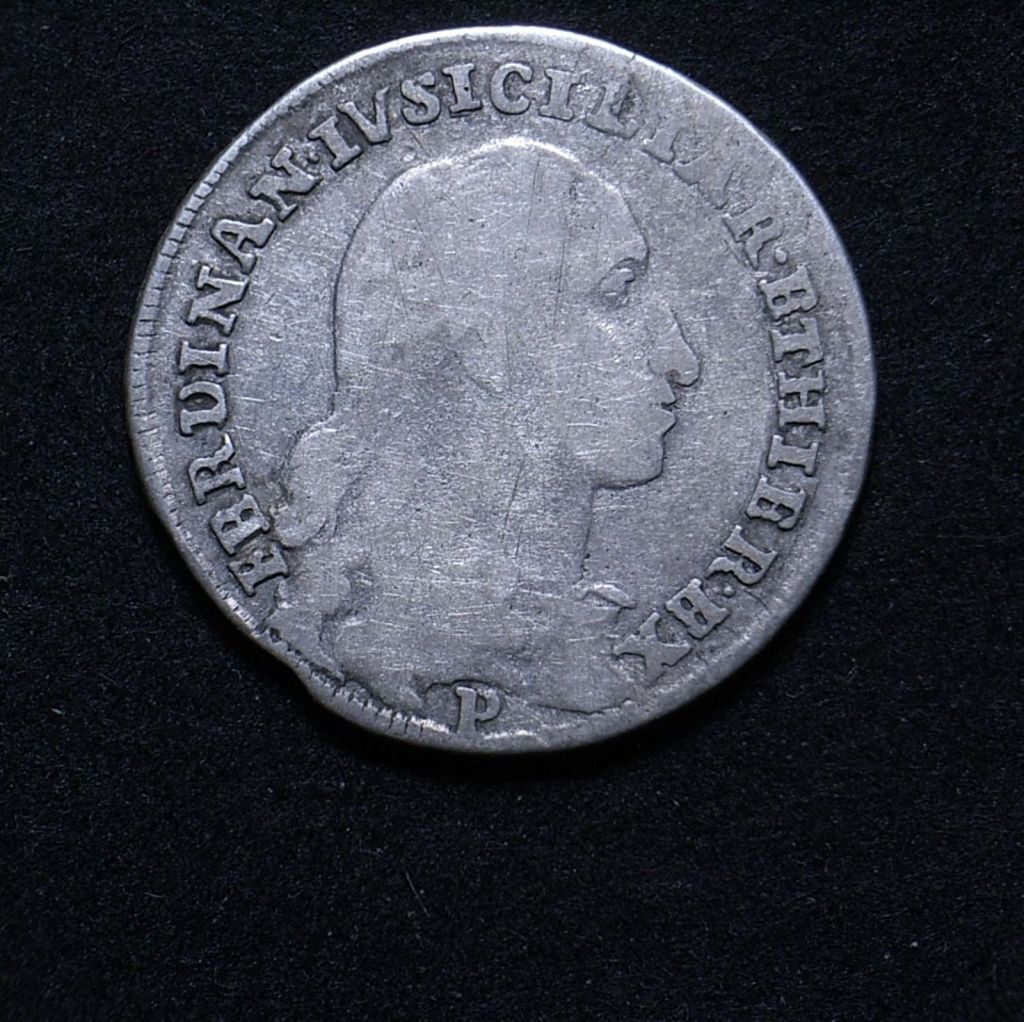 obverse showing portrait of Ferdinand