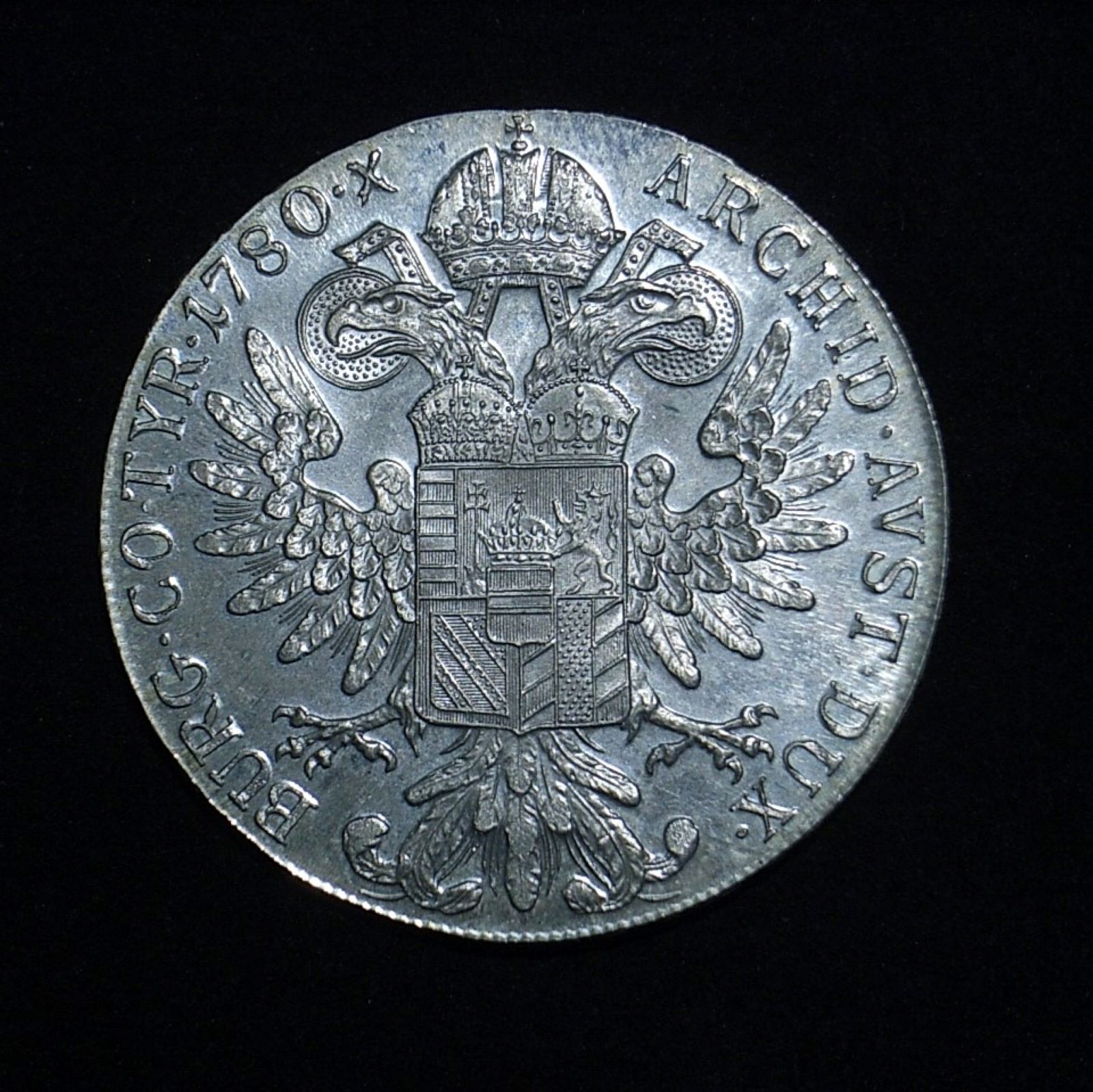 Austria MT Thaler restrike reverse