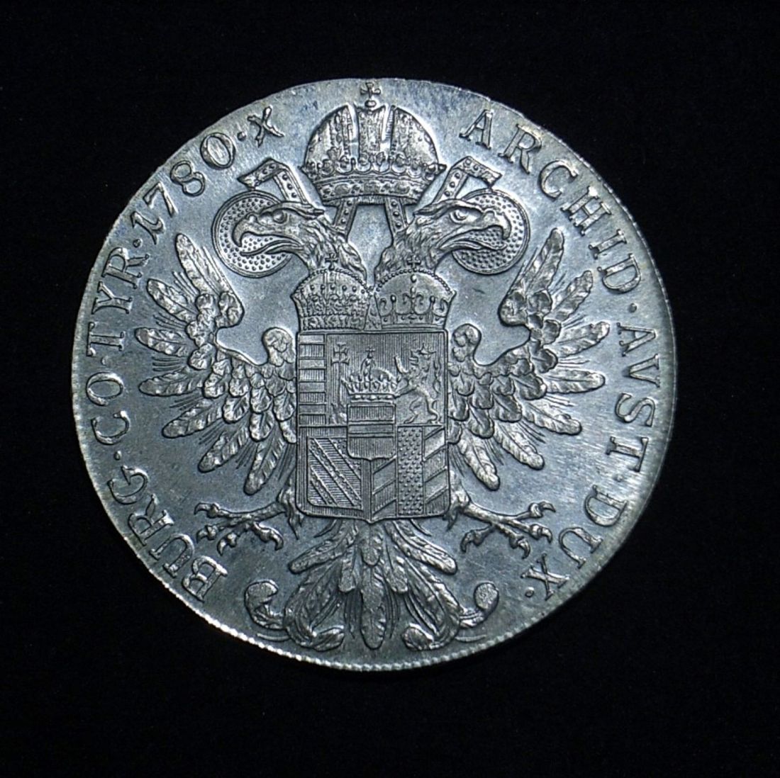 Austria MT Thaler restrike reverse