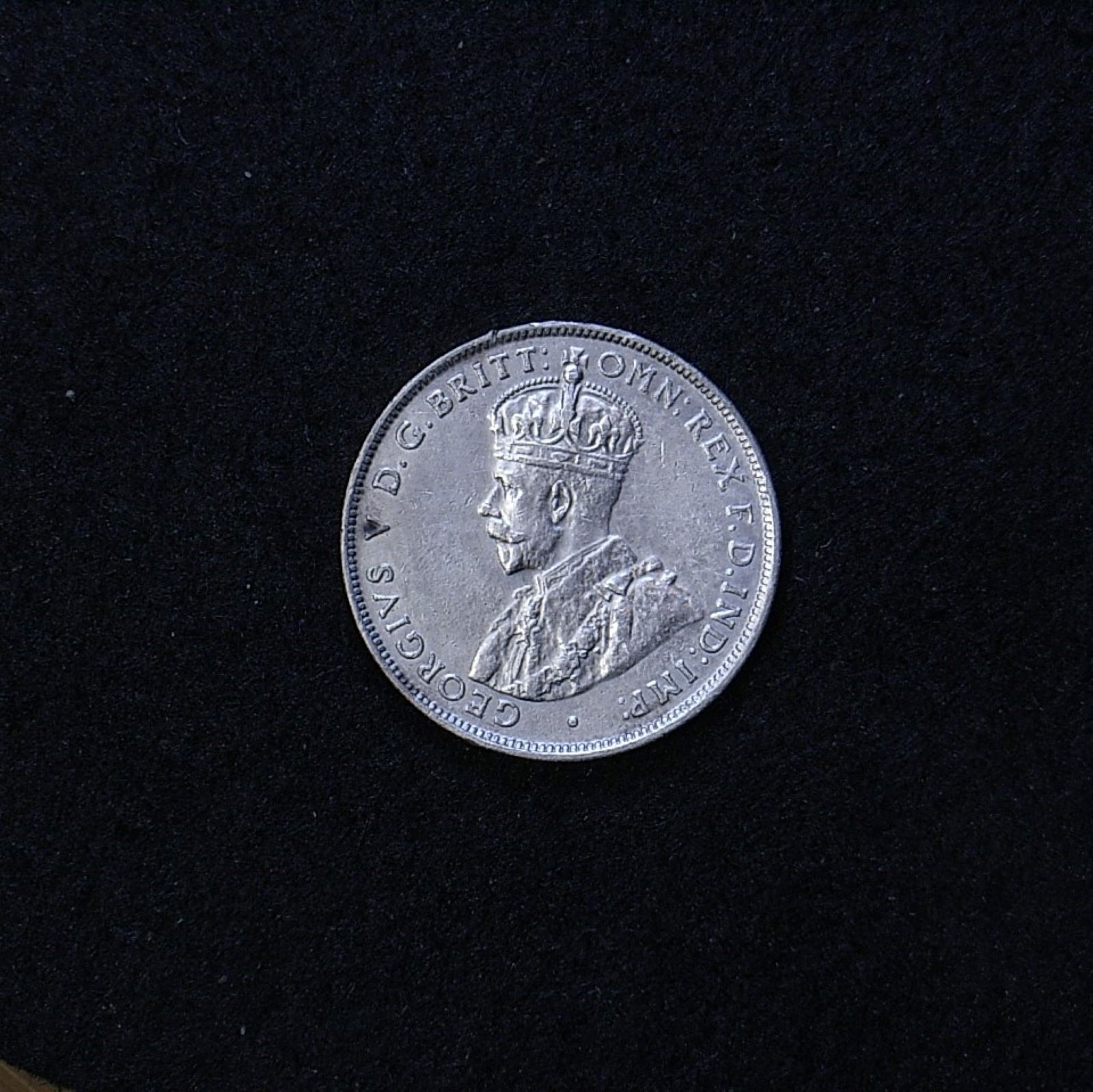 Aus Florin 1927 obverse