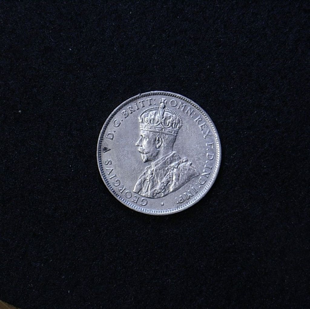 Aus Florin 1927 obverse