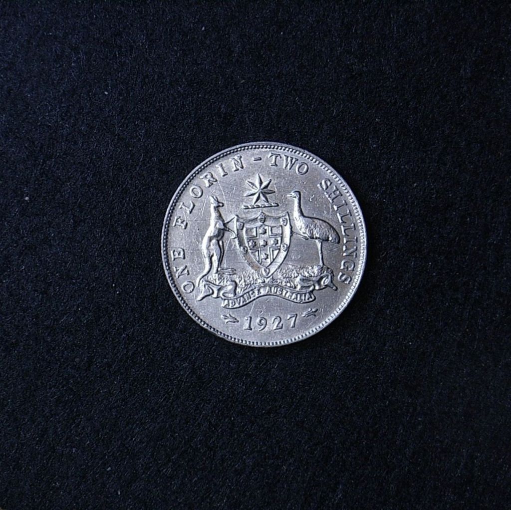 Aus Florin 1927 reverse 2