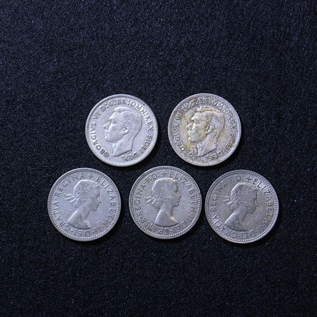 Aus Shillings 50s obverse