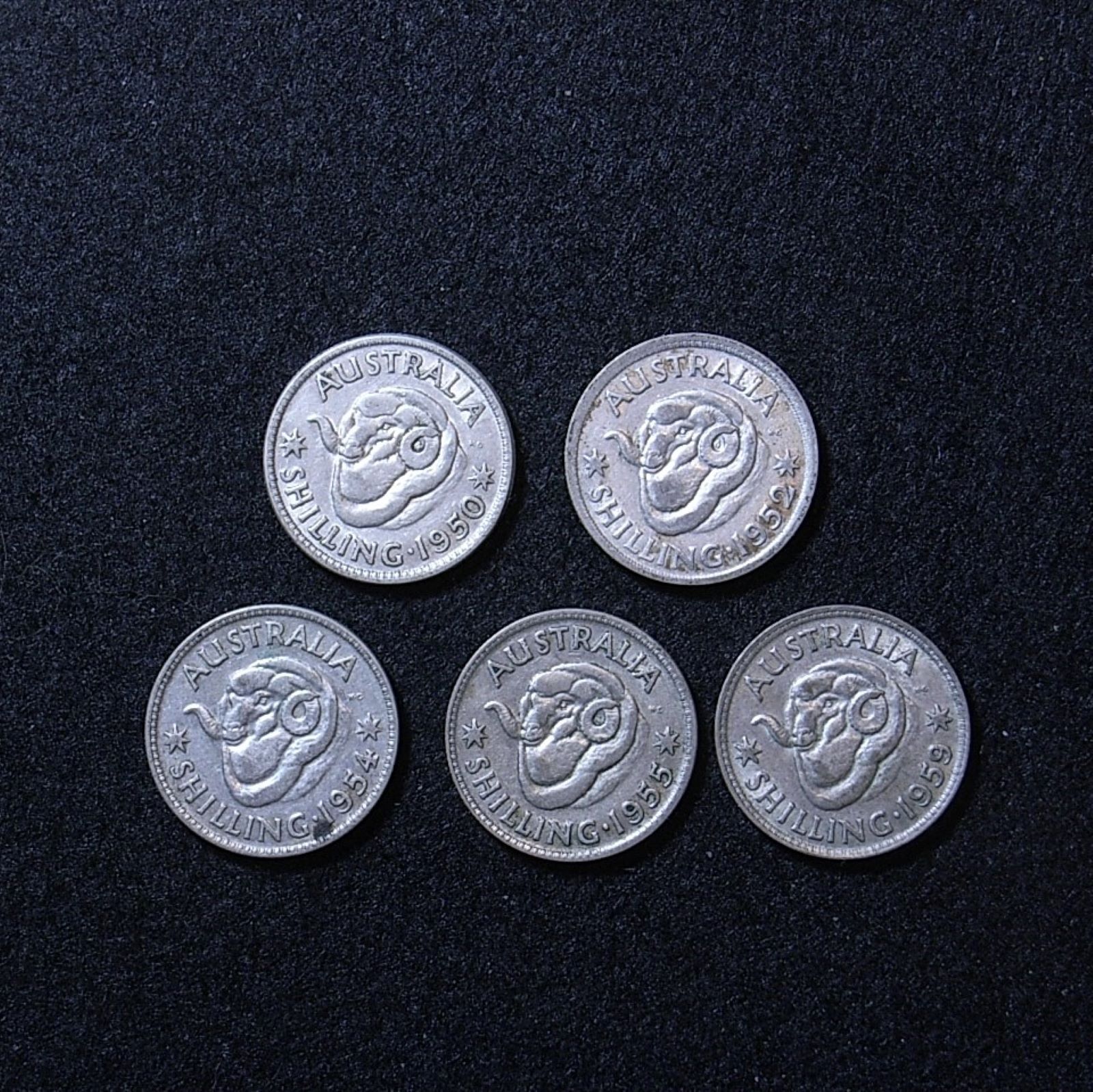 Aus Shillings 50s reverse