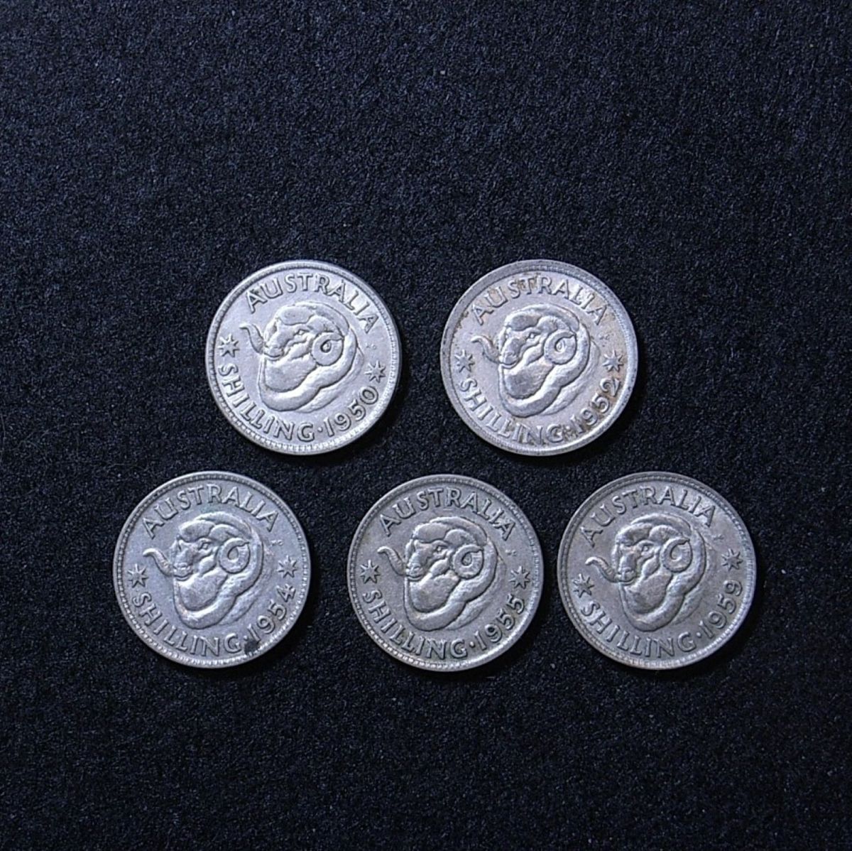 SOLD Aus Shilling&nbsp;1950s