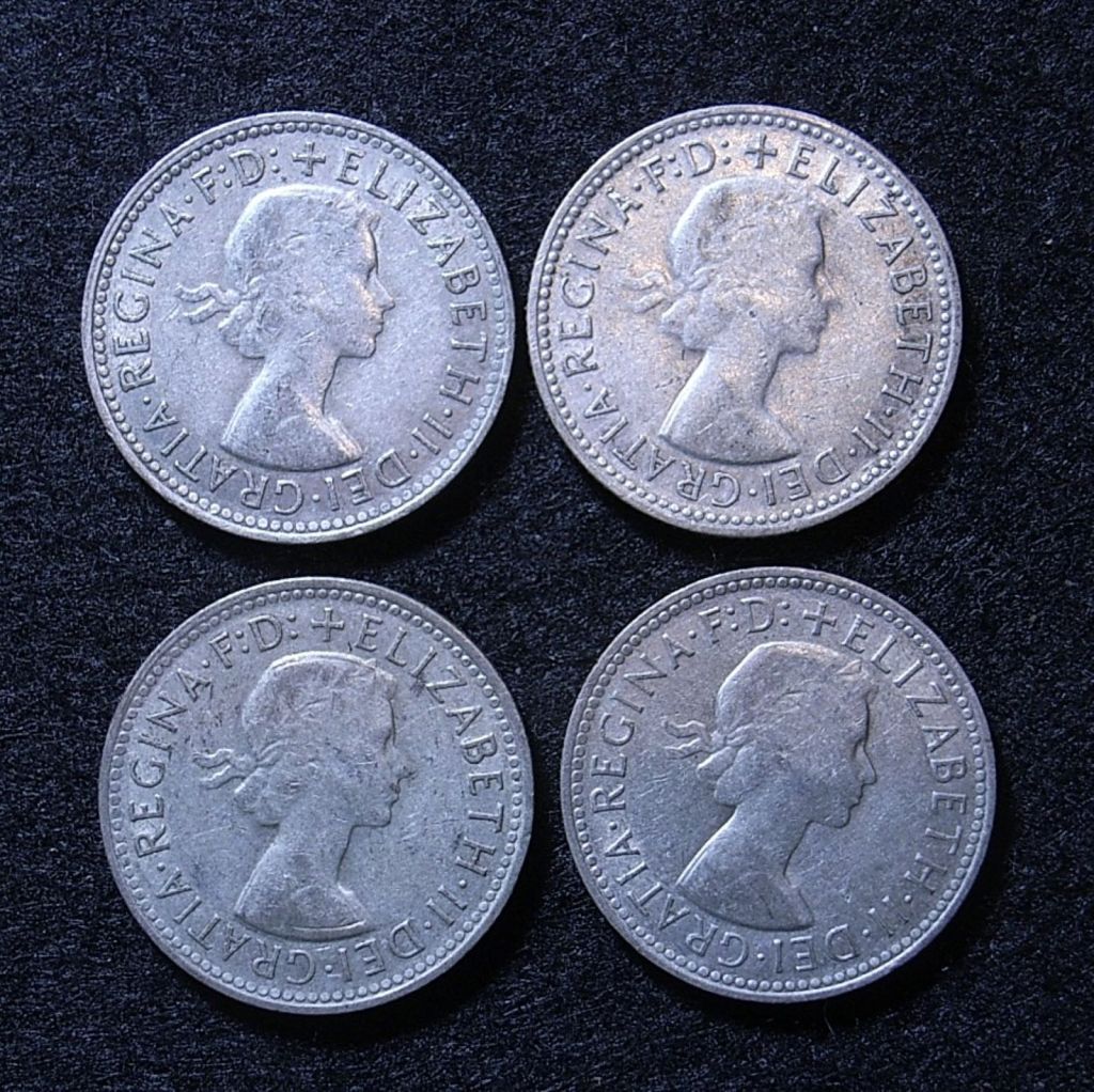 Close uo Aus Shillings 60s obverse