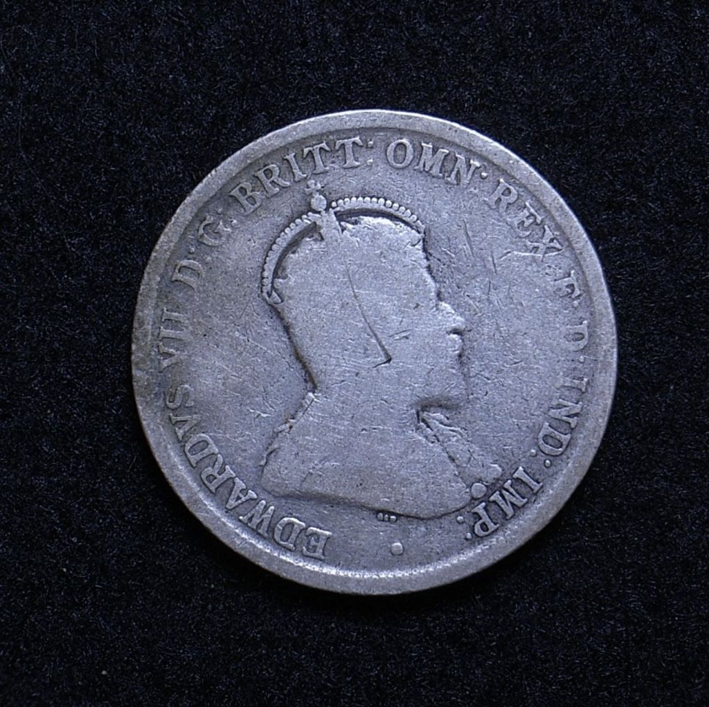 Aus Florin 1910 obverse