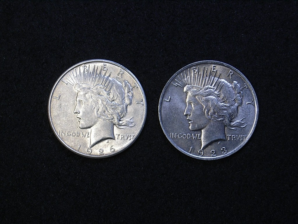 US Peace Dollars obverse