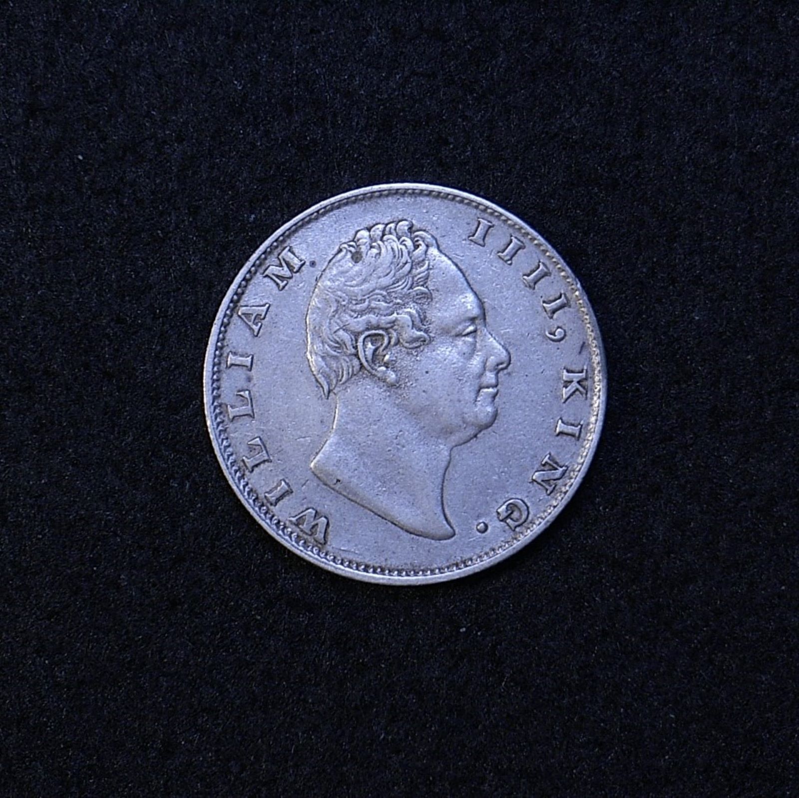 East India Co Rupee 1835 obverse