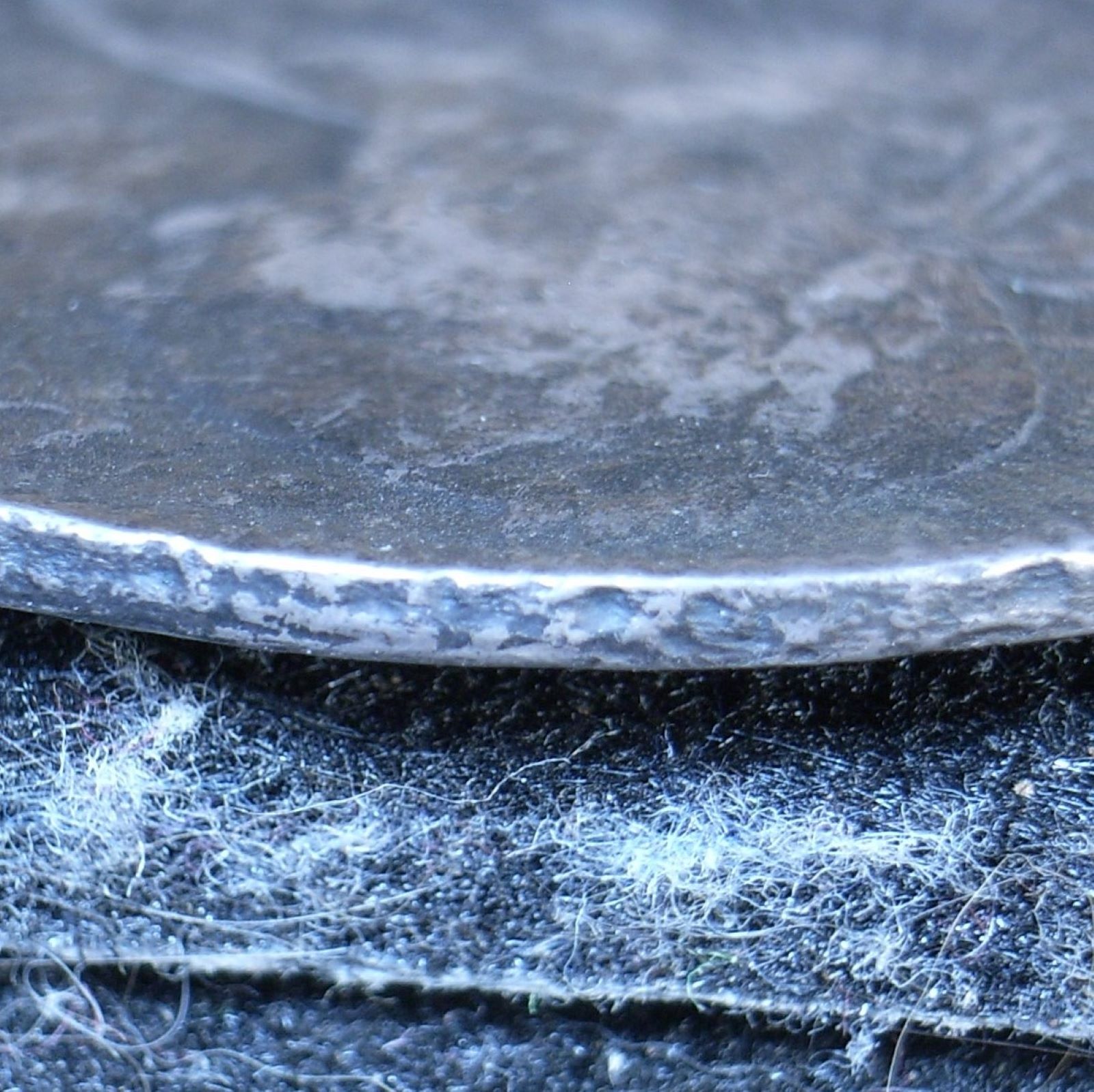 close up 2 fake spanish 8 Reales edge