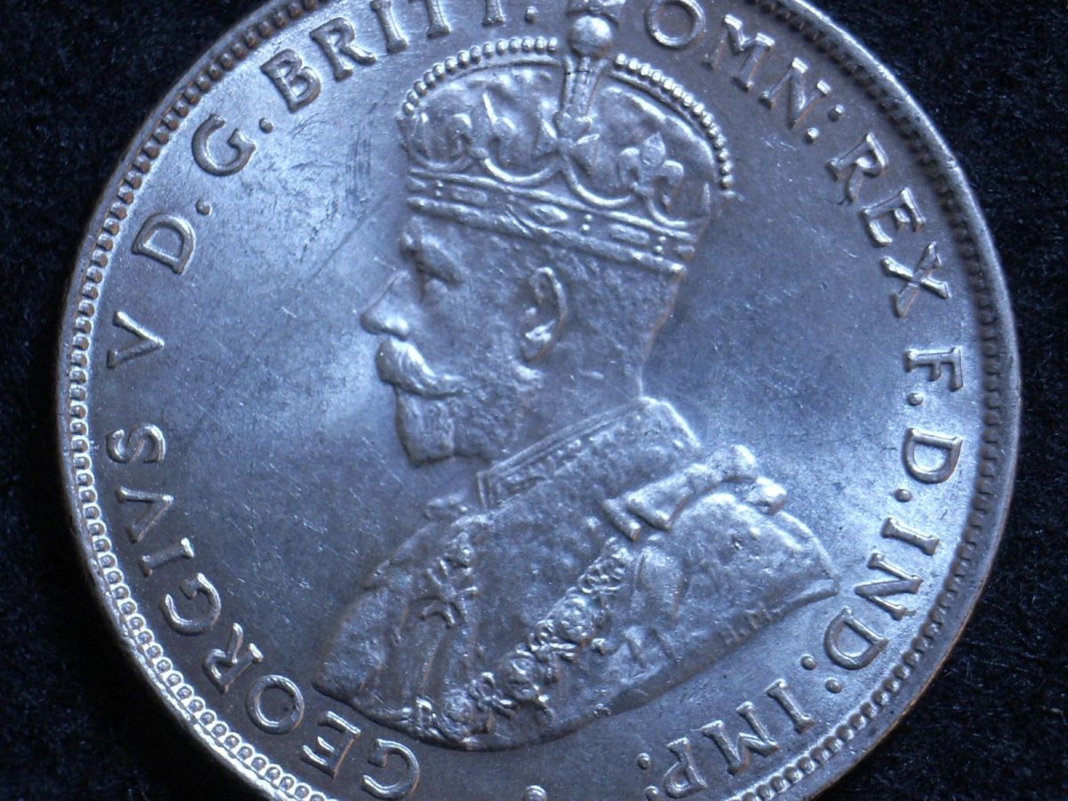 Australia KGV florins…the obverse