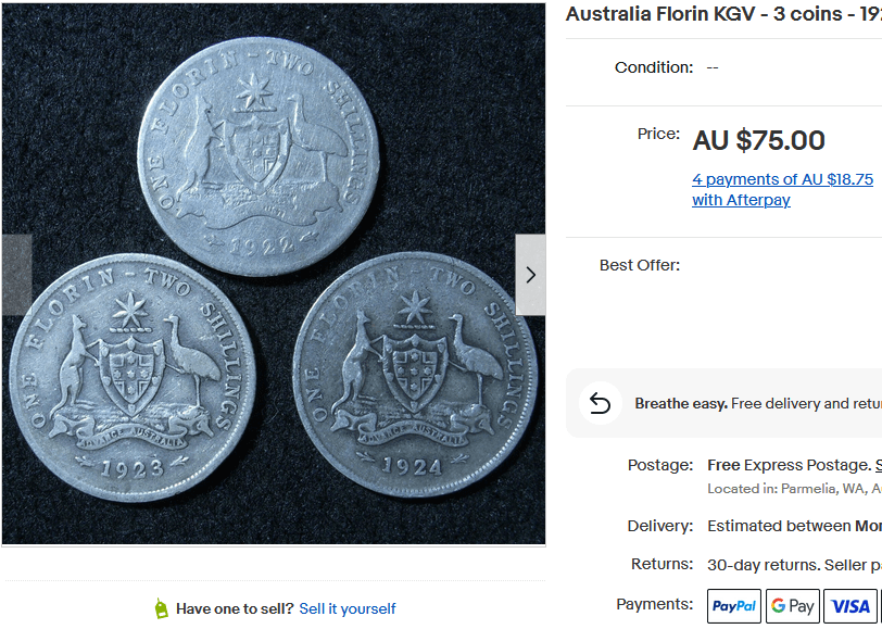 Link to ebay listing