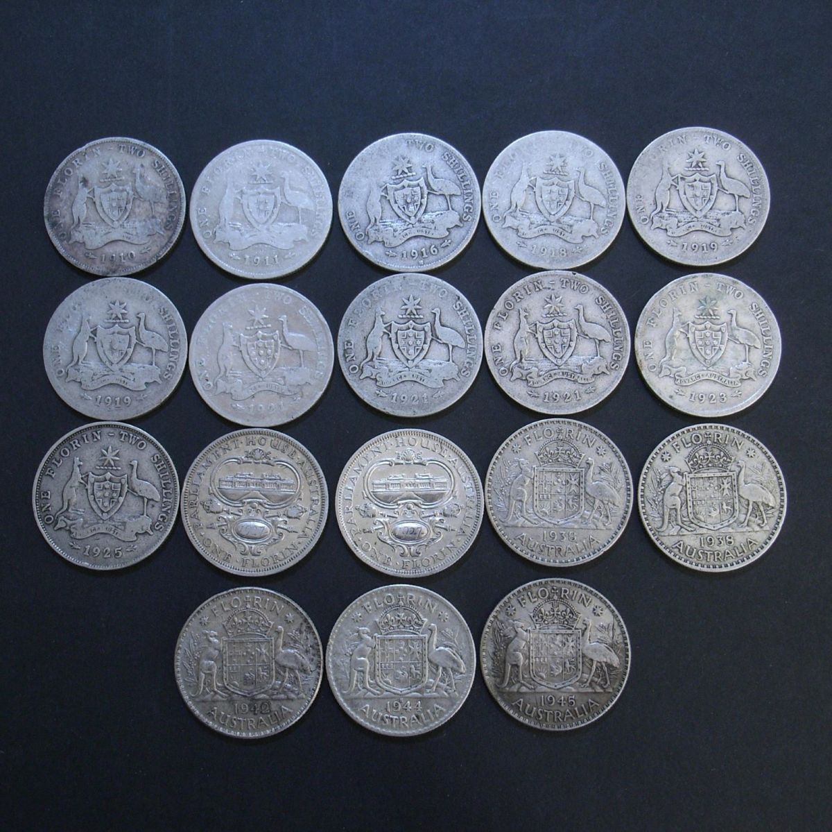 An overview of Australian predecimal silver&nbsp;florins
