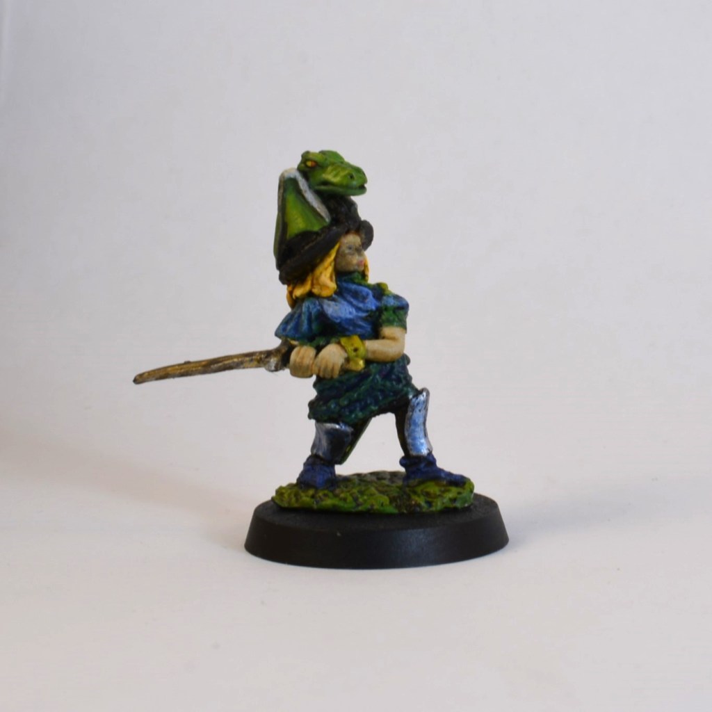 Grenadier AD&D metal miniature - figher