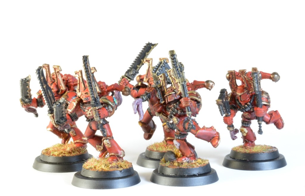Khorne Berserkers painted by ralw1723