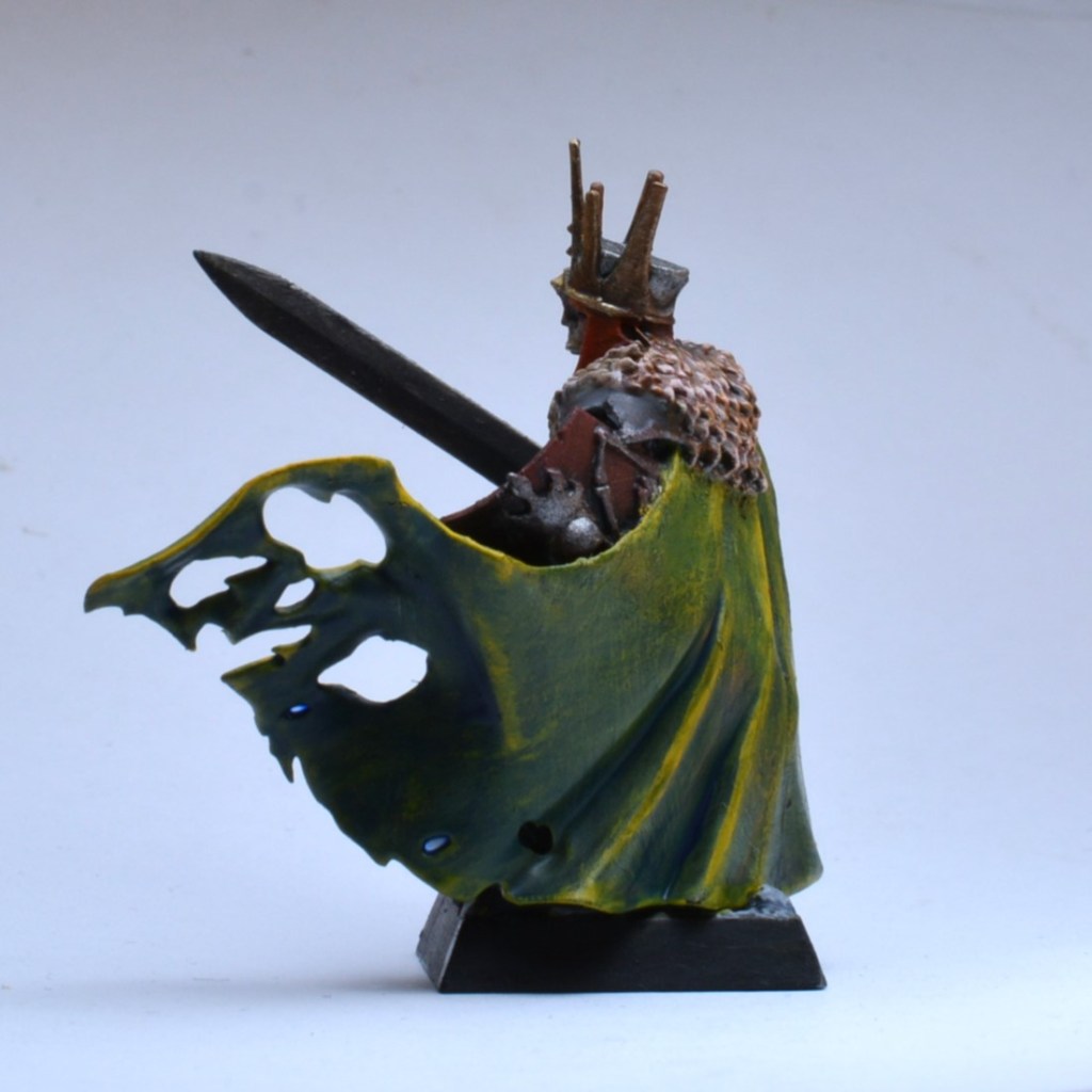 Painted miniature Warhammer Age of Sigmar Soulblight Gravelords Wight King