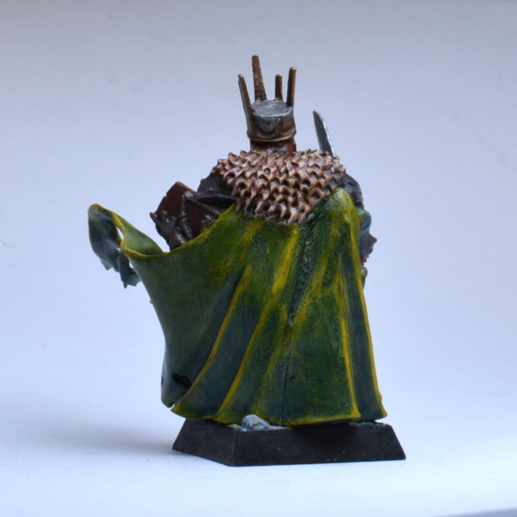 Painted miniature Warhammer Age of Sigmar Soulblight Gravelords Wight King