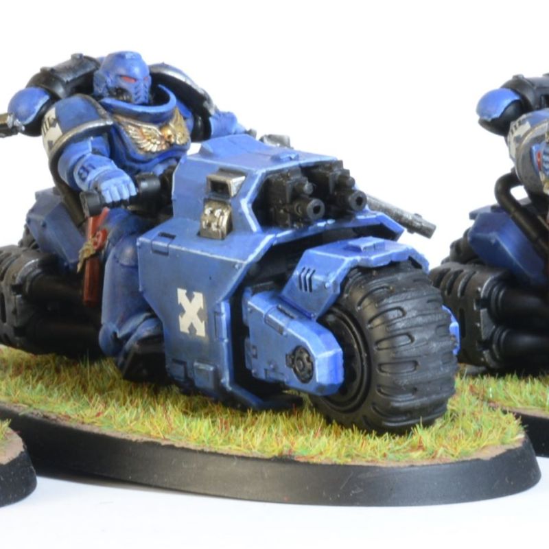 Ultramarines Outrider Squad